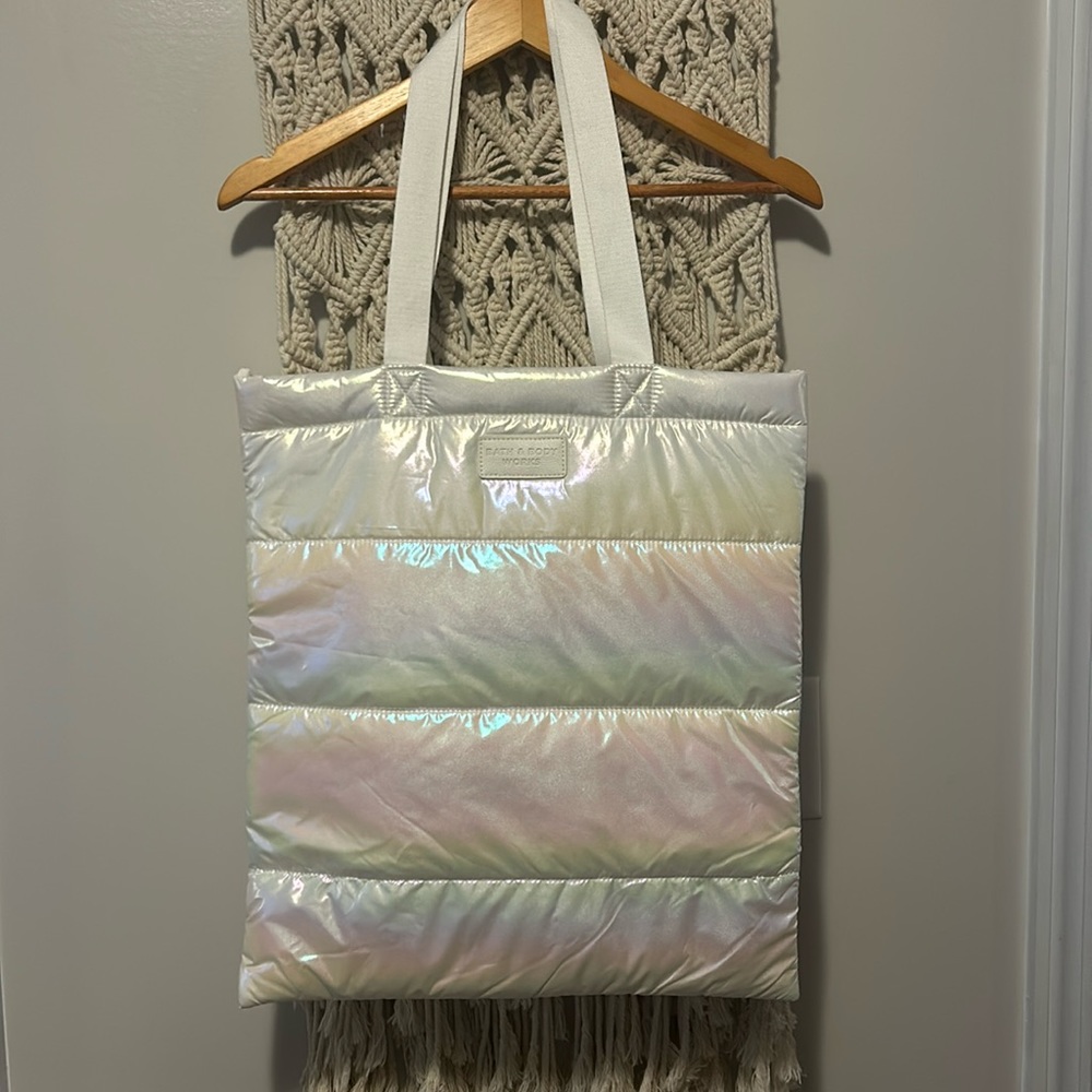 Bath and body works beach bag